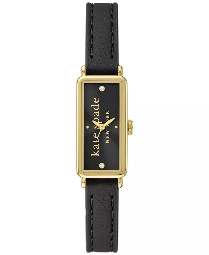 

Женские часы Rosedale из черной кожи, 32 мм kate spade new york