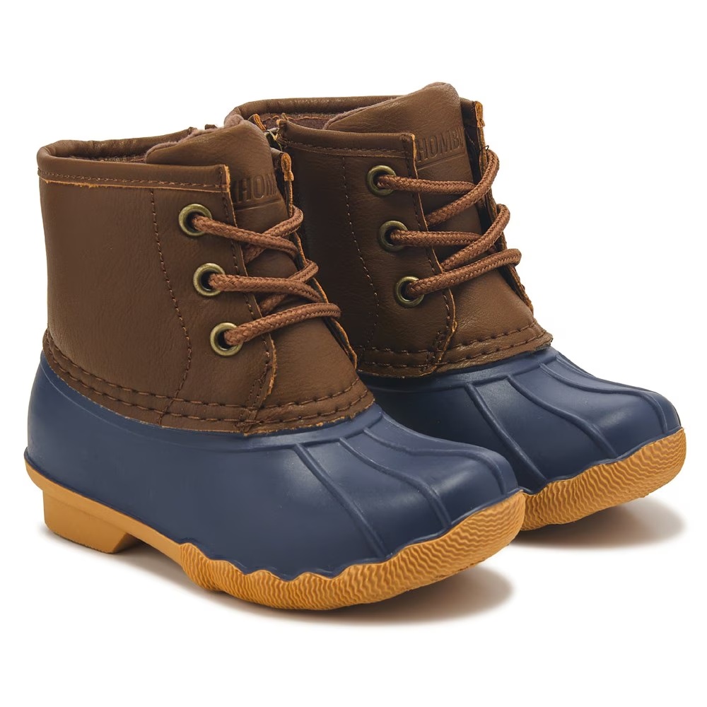 

Детские водонепроницаемые сапоги-утки Berg для малышей Khombu, brown/navy