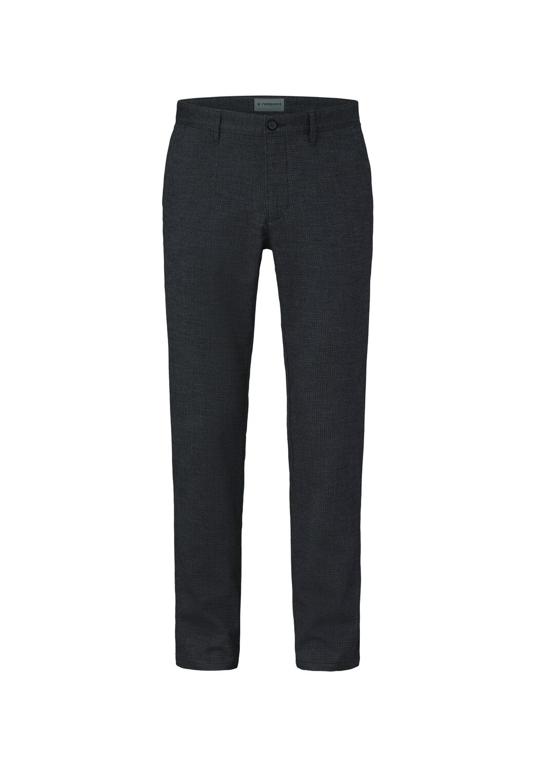 

Брюки облегающего кроя из ткани со структурой Jasper redpoint, темно-синий