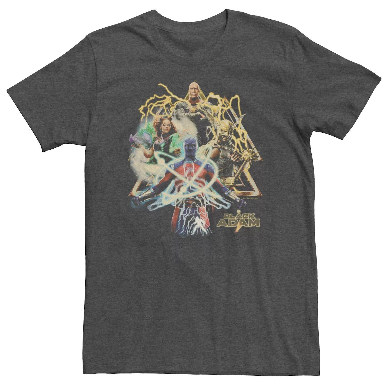 

Мужская футболка DC Comics Black Adam First Justice Society League League Licensed Character