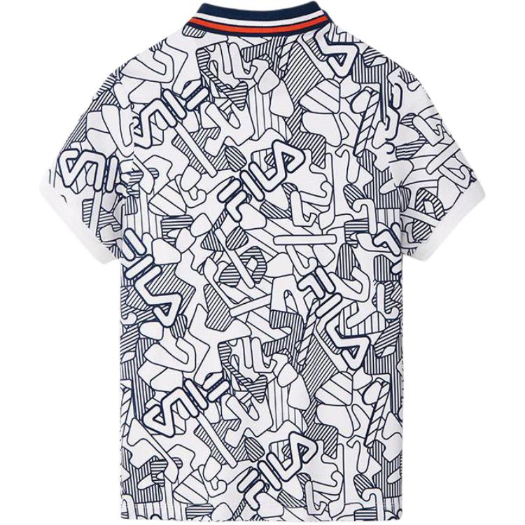Футболка с принтом по всей поверхности для подростков FILA KIDS — фото 2