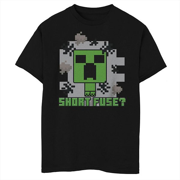 

Футболка с принтом Husky для мальчиков Minecraft Short Fuse Licensed Character