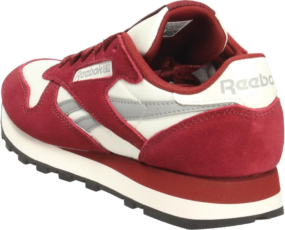 Мужские кроссовки Reebok низкие (не для футбола), бордовый — фото 4