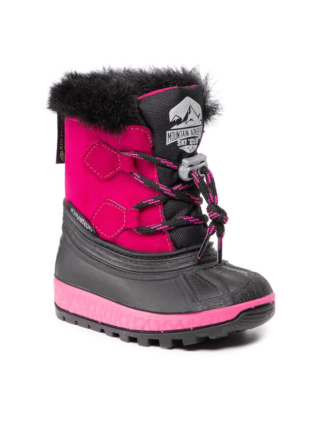 Зимние ботинки Boatilus Kd Joggy Sint Leather Boot NJ16 VAR.21ZU, розовый — фото 2