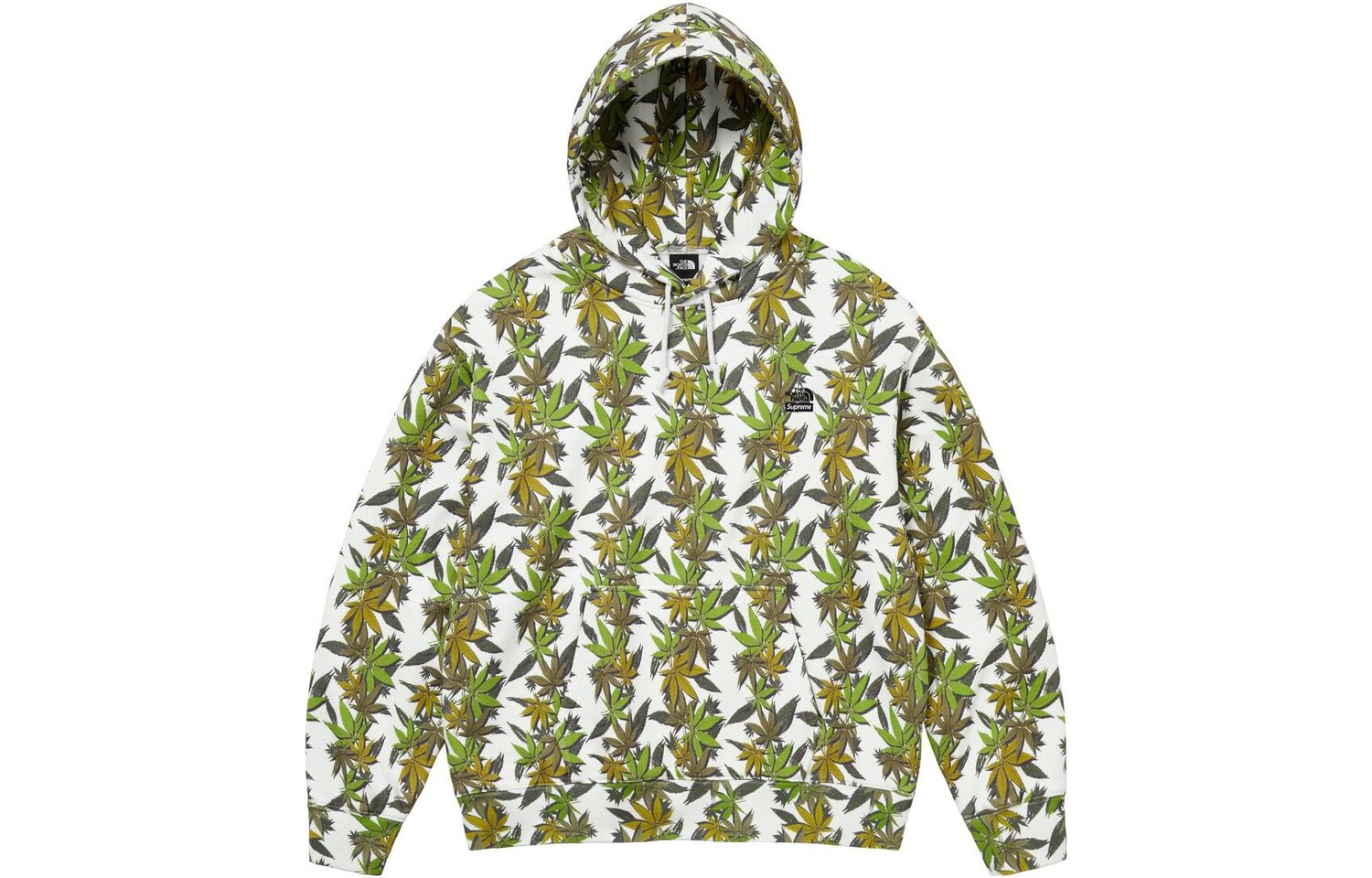 Свитшот унисекс The North Face Supreme, белый — фото 2