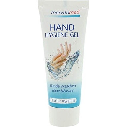 

Marvita Med Aloe Vera Hygienic Gel 75 мл Антибактериальный и уничтожающий микробы освежающий дорожный формат Mervita