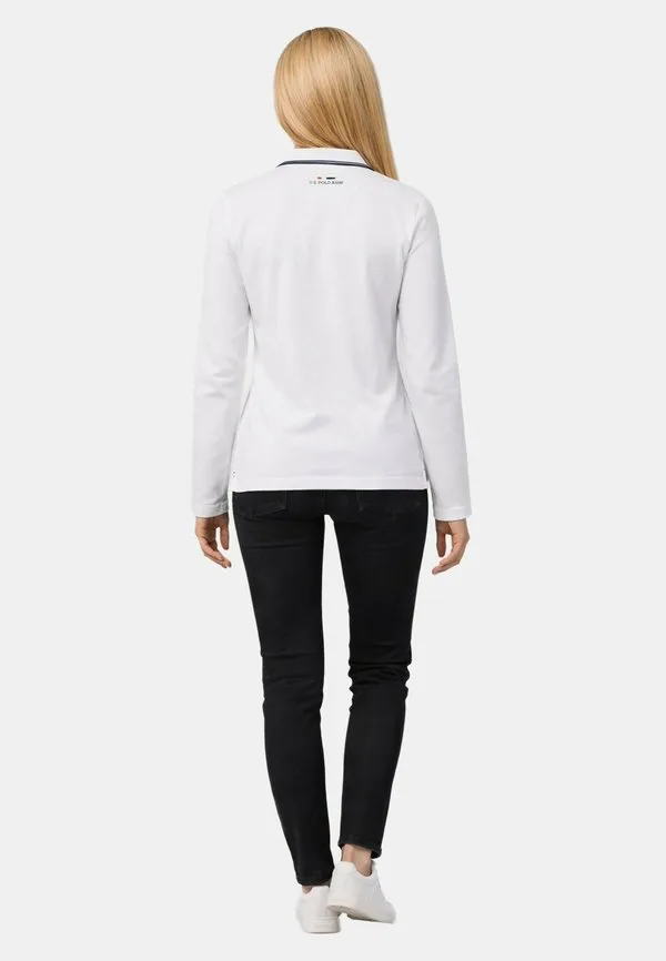 Рубашка поло usdaance U.S. Polo Assn., Weiss — фото 3