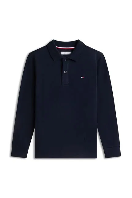 Лонгслив детский бавовняный Tommy Hilfiger, синий — фото 2