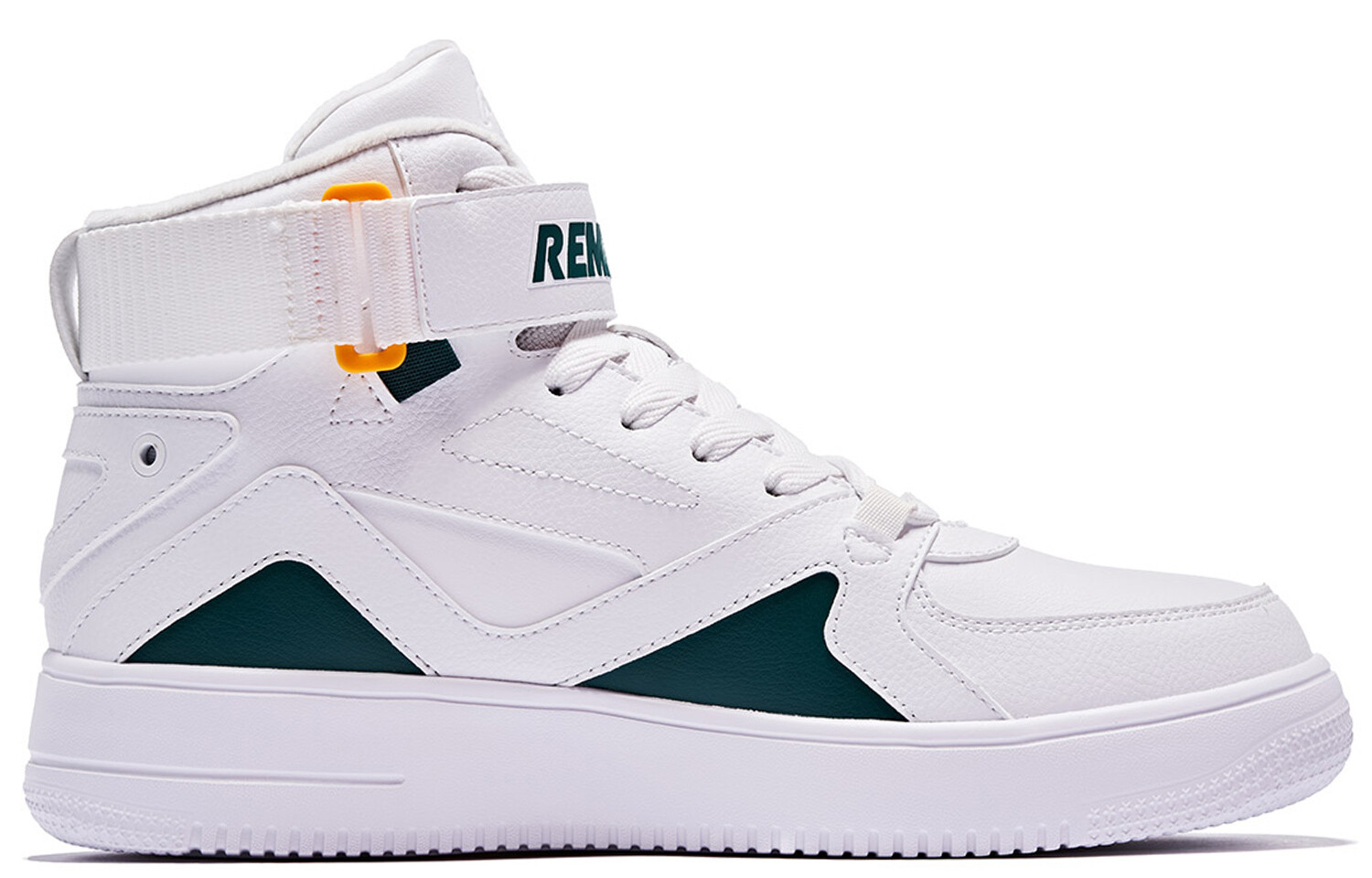 Кроссовки QIAODAN Skateboarding Shoes Men High-top, белый — фото 2