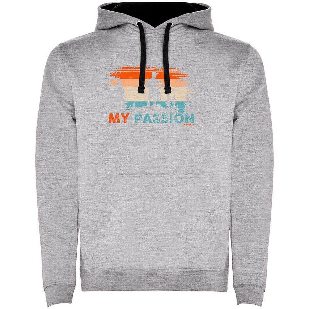 

Худи Kruskis My Passion Two-Colour, серый