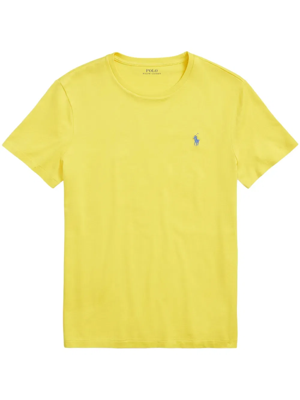 Хлопковая футболка Polo с изображением пони Polo Ralph Lauren, желтый