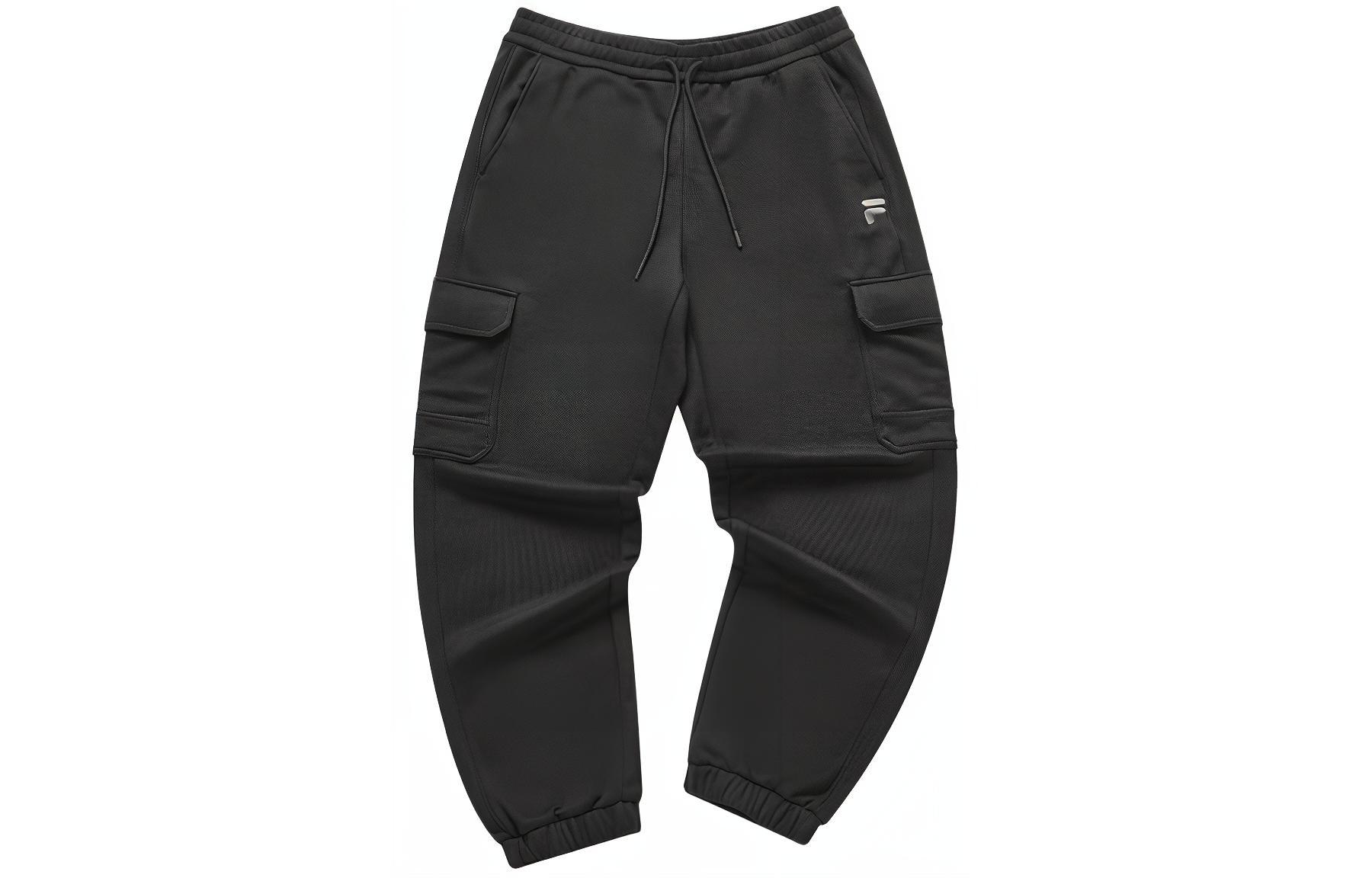 

Флисовые спортивные штаны X Knitted мужские Pitch Black FILA FUSION