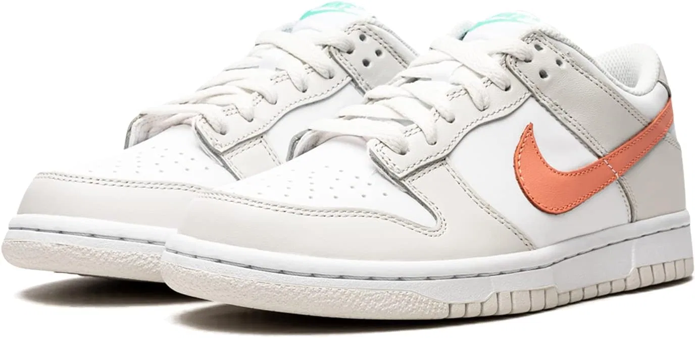 Кроссовки детские Nike Dunk Low, цвет White/Black-iron Grey — фото 2