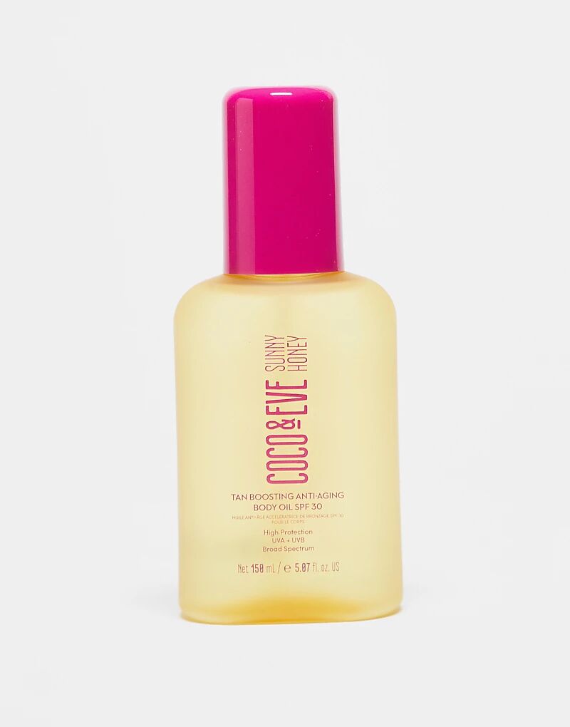 Антивозрастное масло для тела Coco & Eve Tan Boosting SPF30 150 нл — фото 4