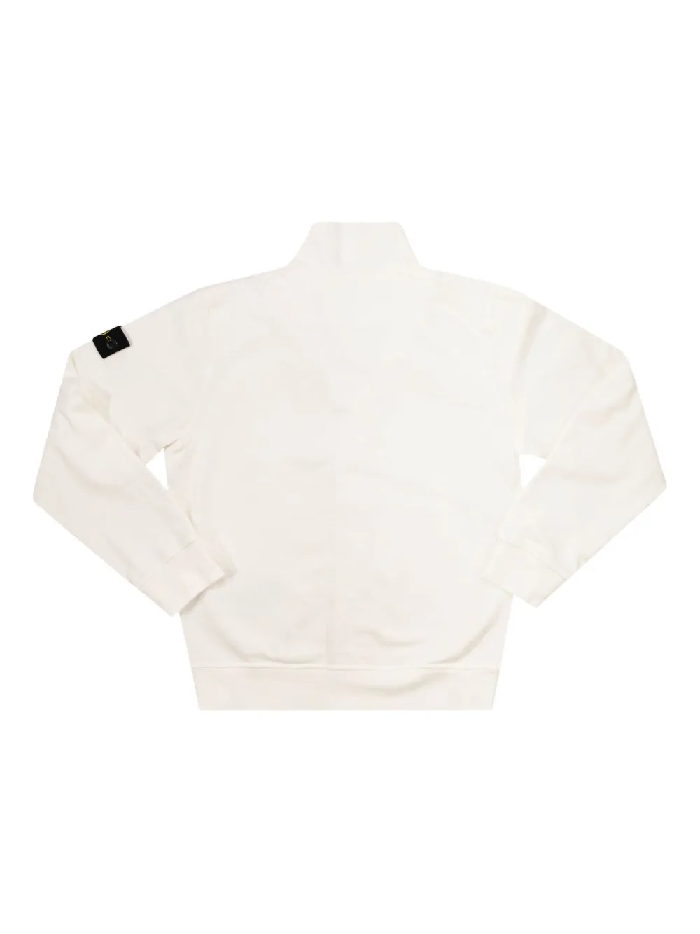 Толстовка с узором Compass Stone Island Junior, белый — фото 2
