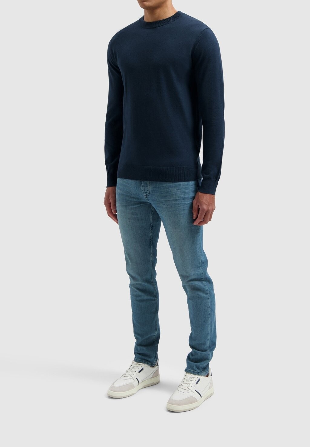 

Джемпер REGULAR FIT CREWNECK LS Pure Path, темно-синий