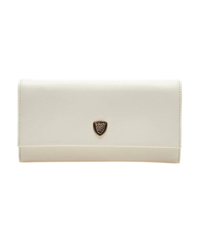 

Женский кошелек с отделением для монет, кремовый. Blauer, белый