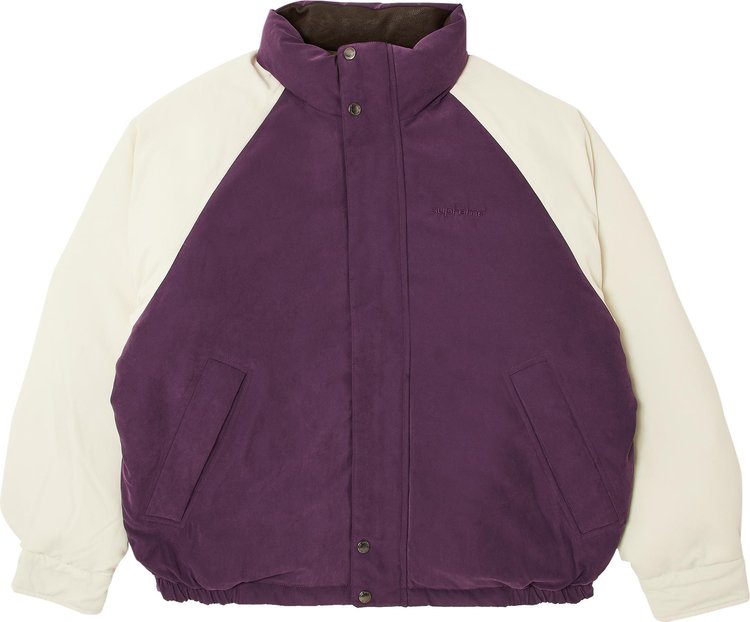 

Куртка Supreme Reversible Down Puffer 'Purple', фиолетовый