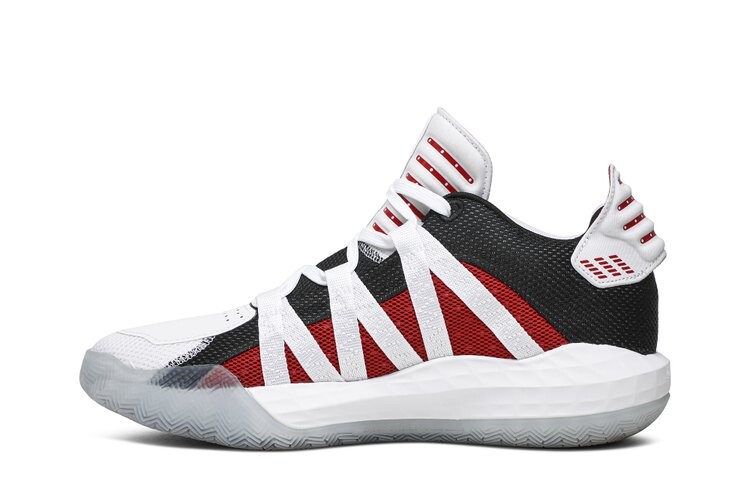 Кроссовки Adidas Dame 6, белый — фото 3
