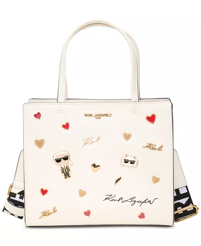 

Сумка Maybelle с булавками Cate KARL LAGERFELD PARIS, белый