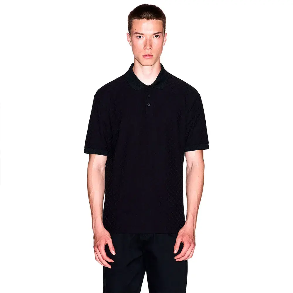 

Поло с коротким рукавом Armani Exchange XM001882_AF10337, черный