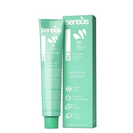 

Натуральная и органическая краска для волос Sens.us Intense Red Colors 5.55 Интенсивный красный светло-коричневый