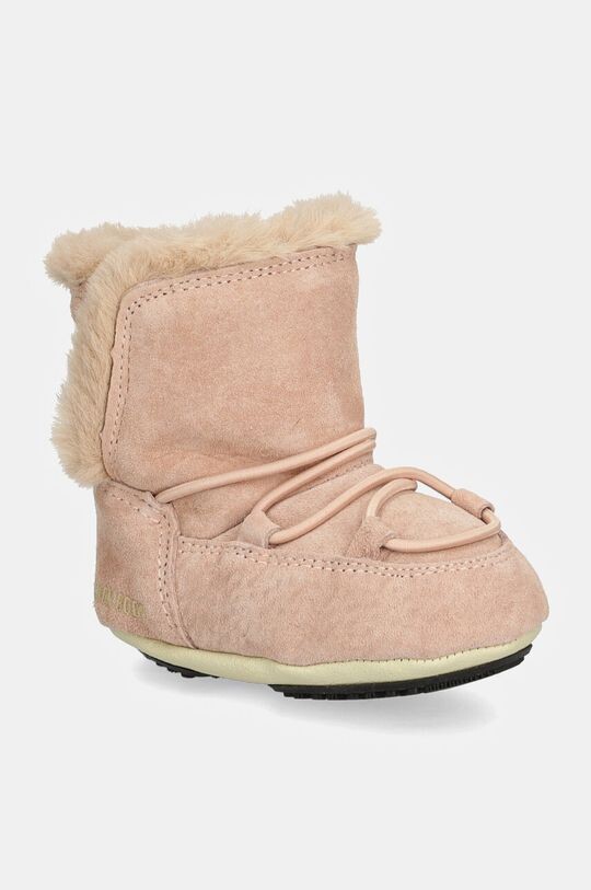 

Детские замшевые зимние ботинки CRIB SUEDE Moon Boot, розовый