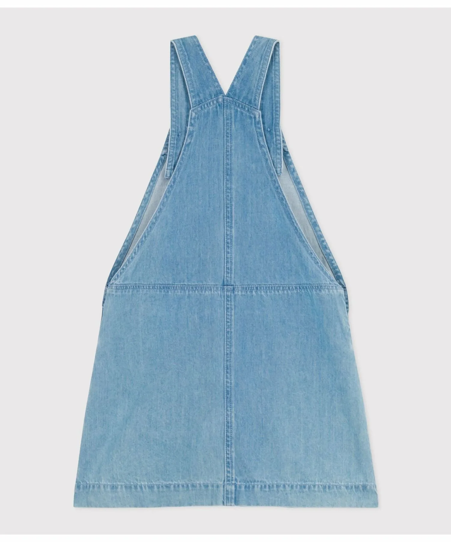 Джинсовая юбка-свитер PETIT BATEAU, Blue — фото 3