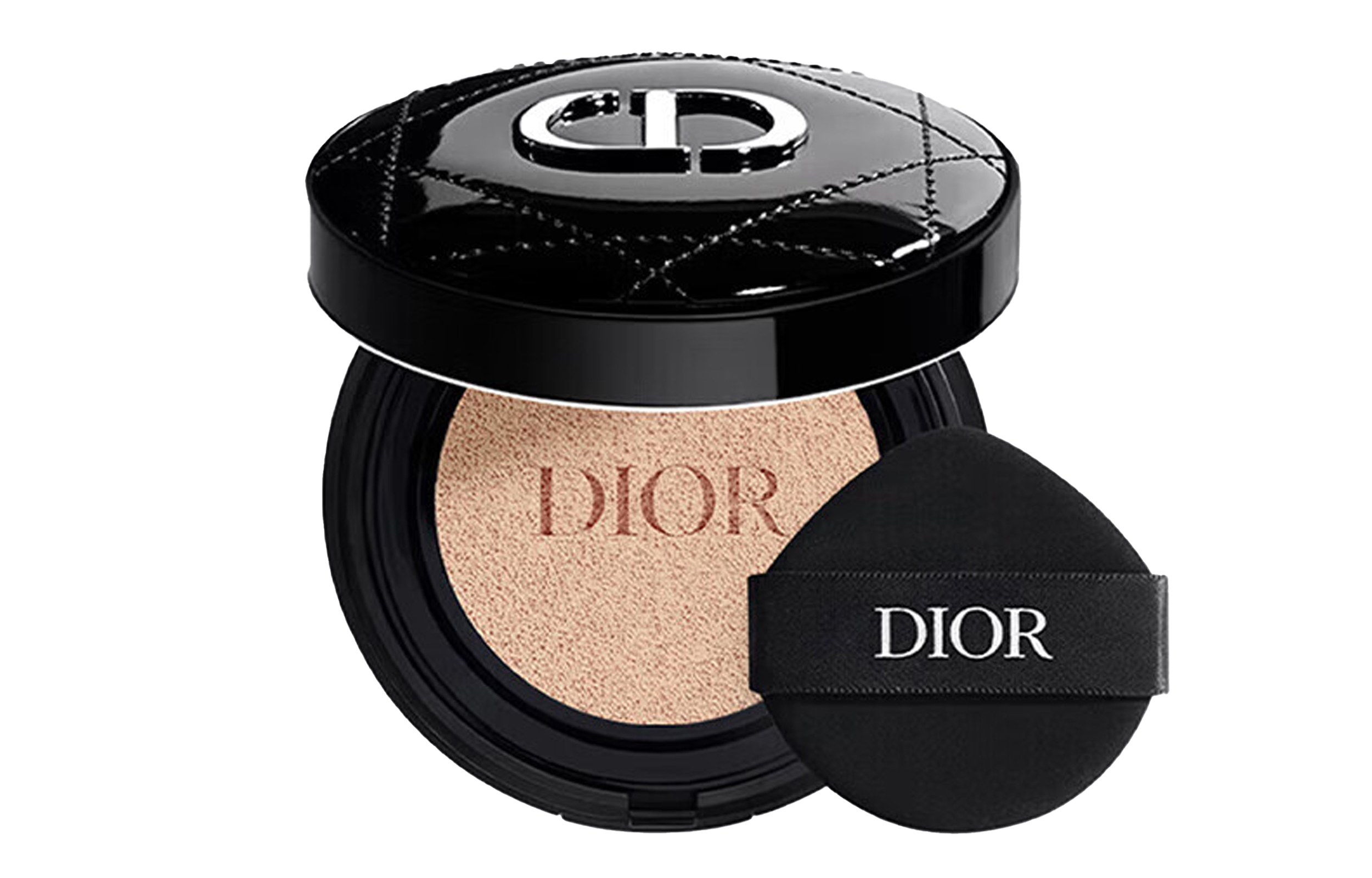Глянцевое покрытие с узором плетения Lock in Makeup Air Cushion для маскировки и осветления тона кожи, 13 г DIOR, #1n 13g — фото 4