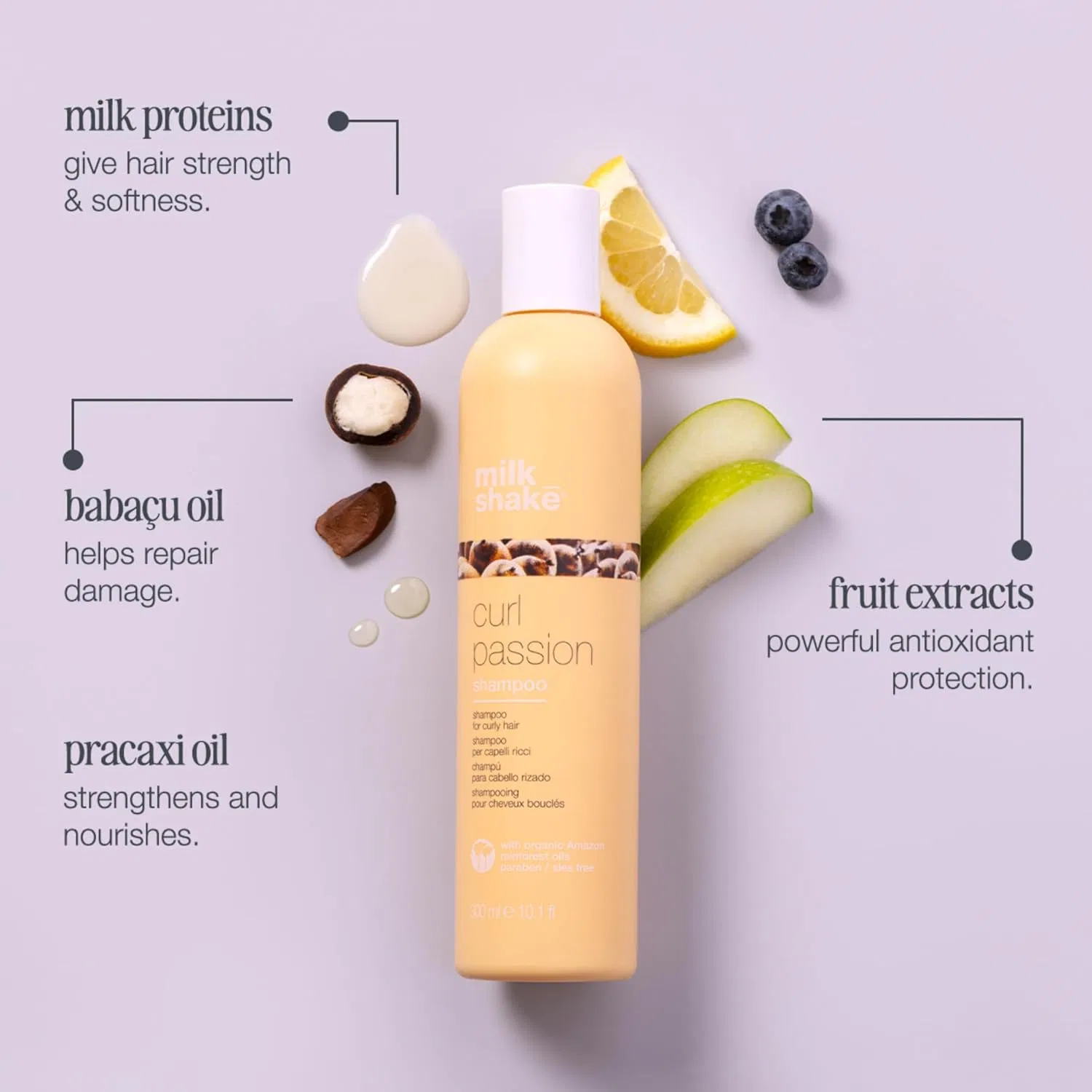 Шампунь для вьющихся волос «Curl Passion Shampoo New» от milk_shake — фото 3