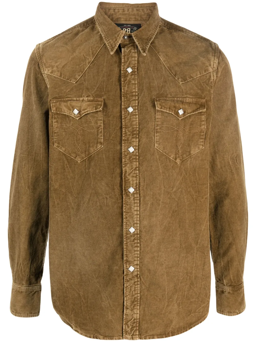 

Вельветовая рубашка Buffalo West Ralph Lauren Collection, коричневый