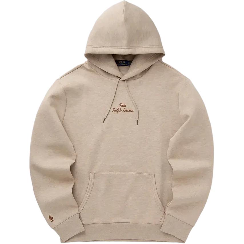 

Толстовка с вышитым логотипом Double Knit Polo Ralph Lauren, бежевый