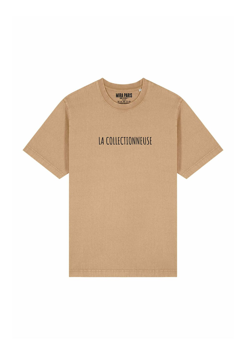 

Футболка с принтом LA COLLECTIONNEUSE PRINT HEAVYWEIGHT Mira Paris, бежевый