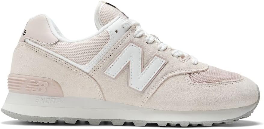 New Balance Мужские кроссовки 574 Vulc, Pink/White — фото 3