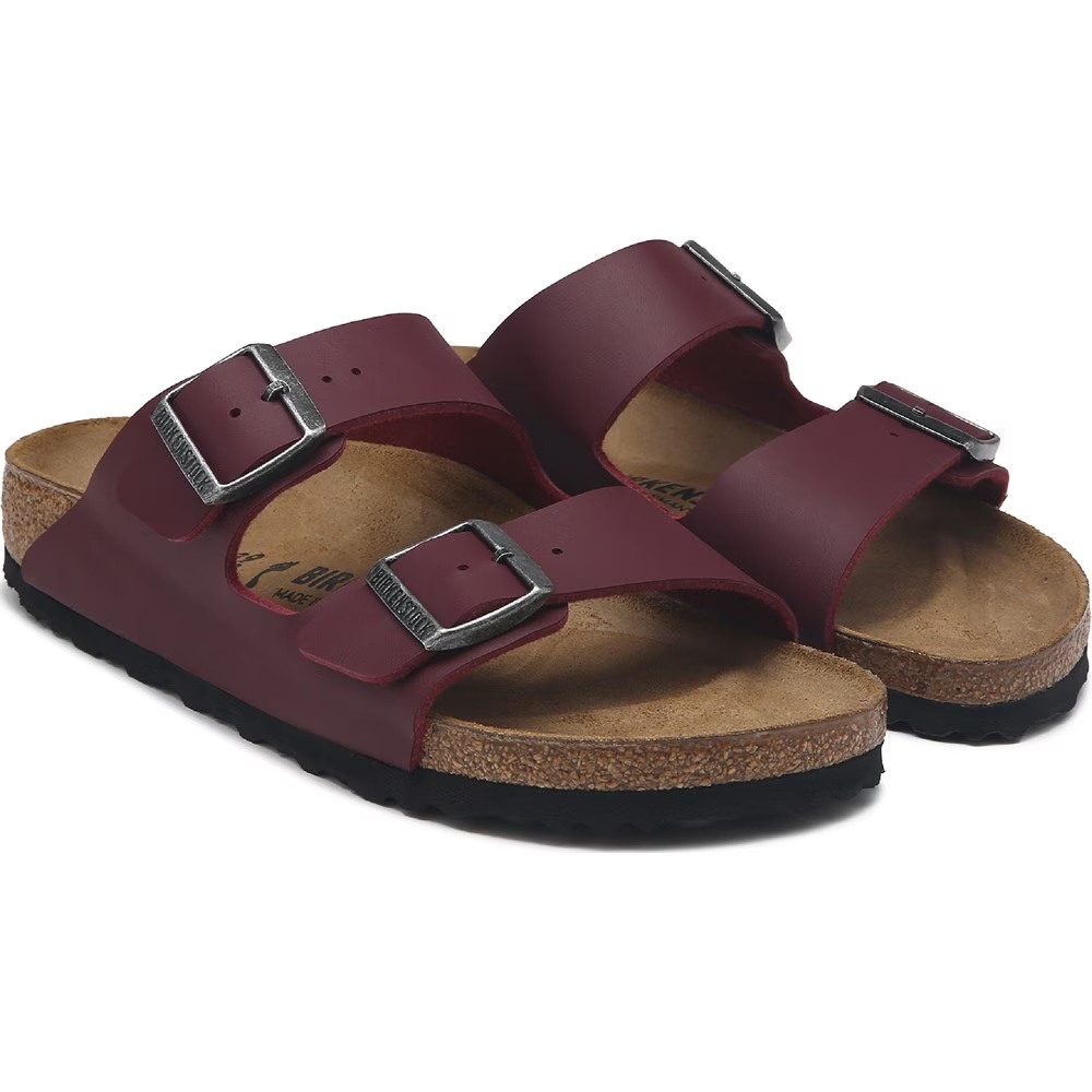 Сандалии со стелькой Arizona Birkenstock, цвет zinfandel