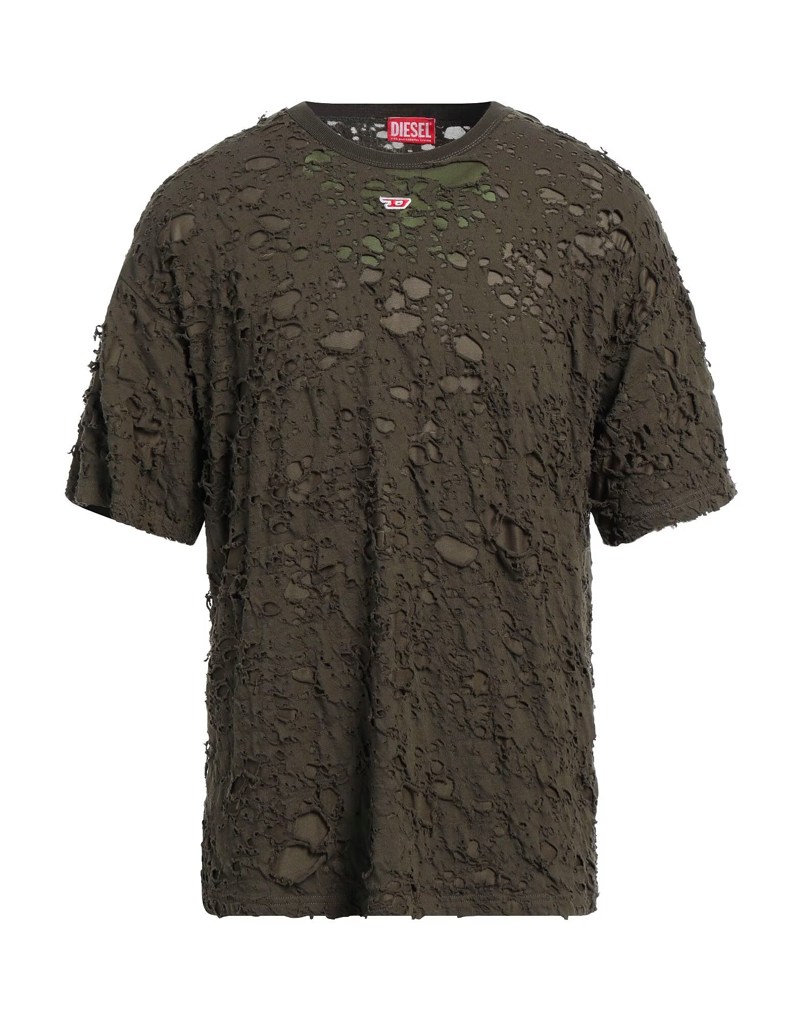 

Футболка Diesel, темно-зелёный, Зеленый, Футболка Diesel, темно-зелёный