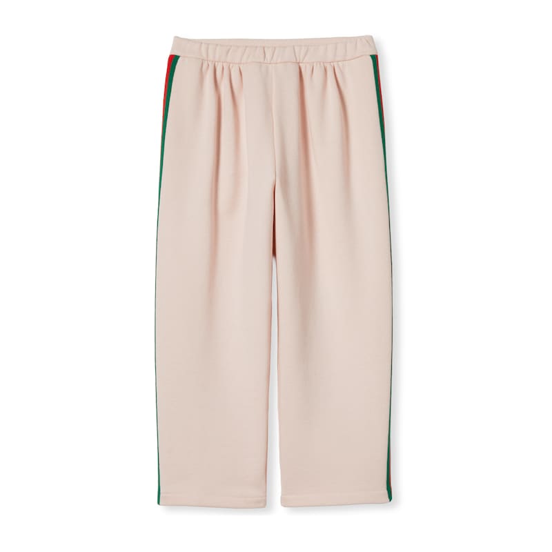 

GUCCI Детские вязаные спортивные штаны SS25 Pink