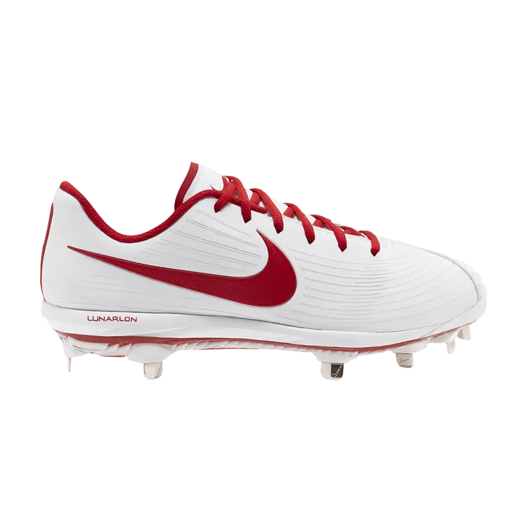 Бутсы Nike Wmns Lunar Hyperdiamond 3 Pro 'White University Red', белый