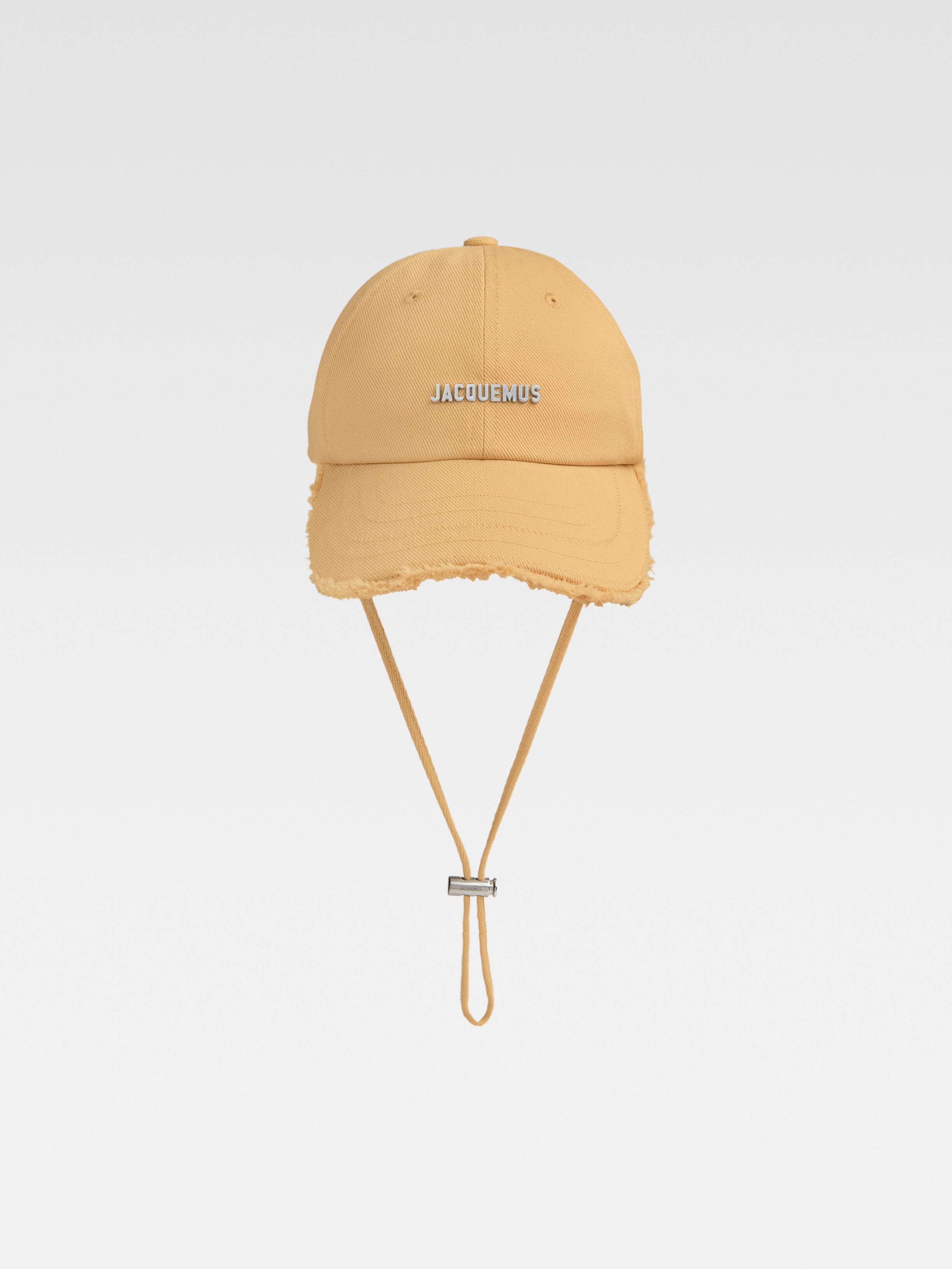 

Бейсболка с бахромой JACQUEMUS The Artichaut cap, бежевый