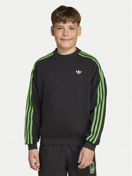 

Свободный крой толстовка Minecraft JW7723 Adidas, черный