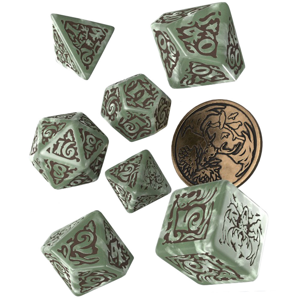 

Аксессуары Q-Workshop The Witcher Dice Set: Leshen - Totem Builder