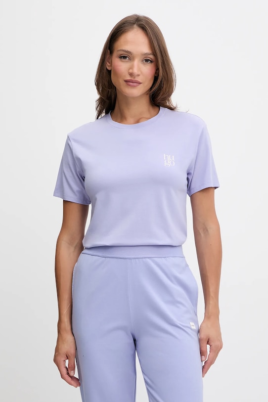 

Повседневная футболка HUGO, фиолетовый