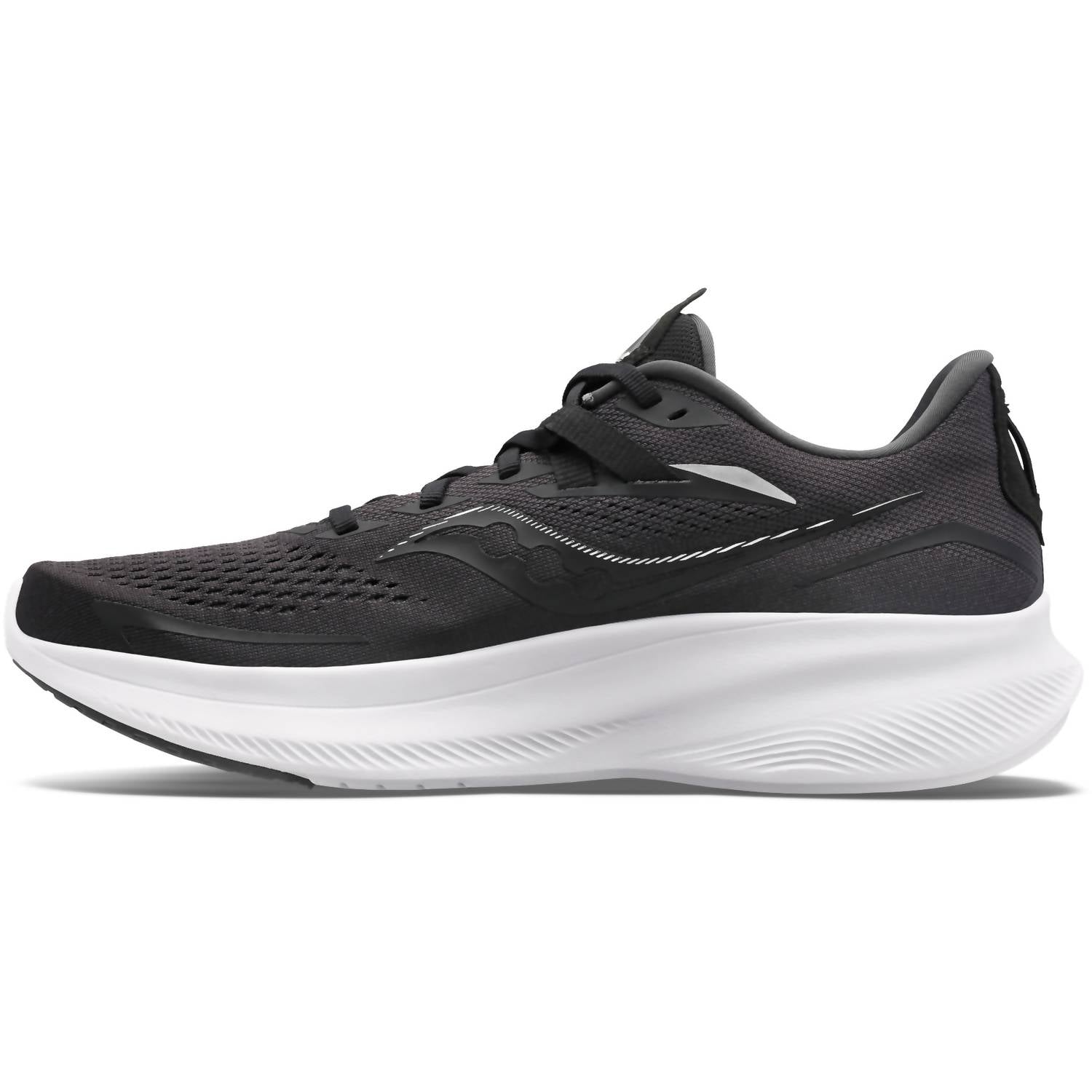 Женские кроссовки Ride 15 черного/белого цвета SAUCONY — фото 2