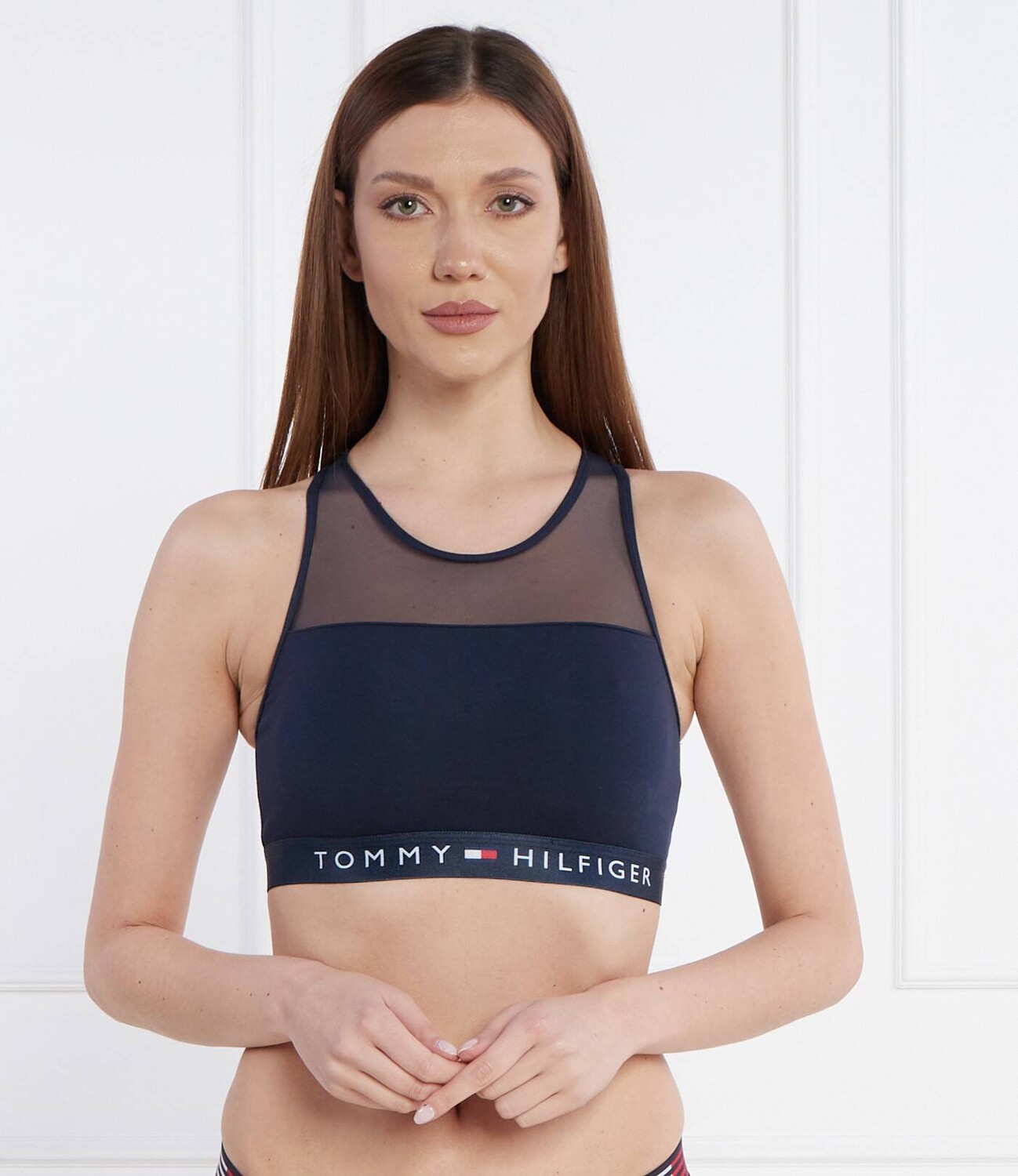 Бюстгальтер Tommy Hilfiger bralette, темно-синий — фото 3