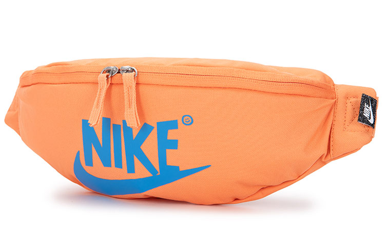 

Футболка с одним плечом и набедренной сумкой через плечо унисекс психоделический оранжевый Nike