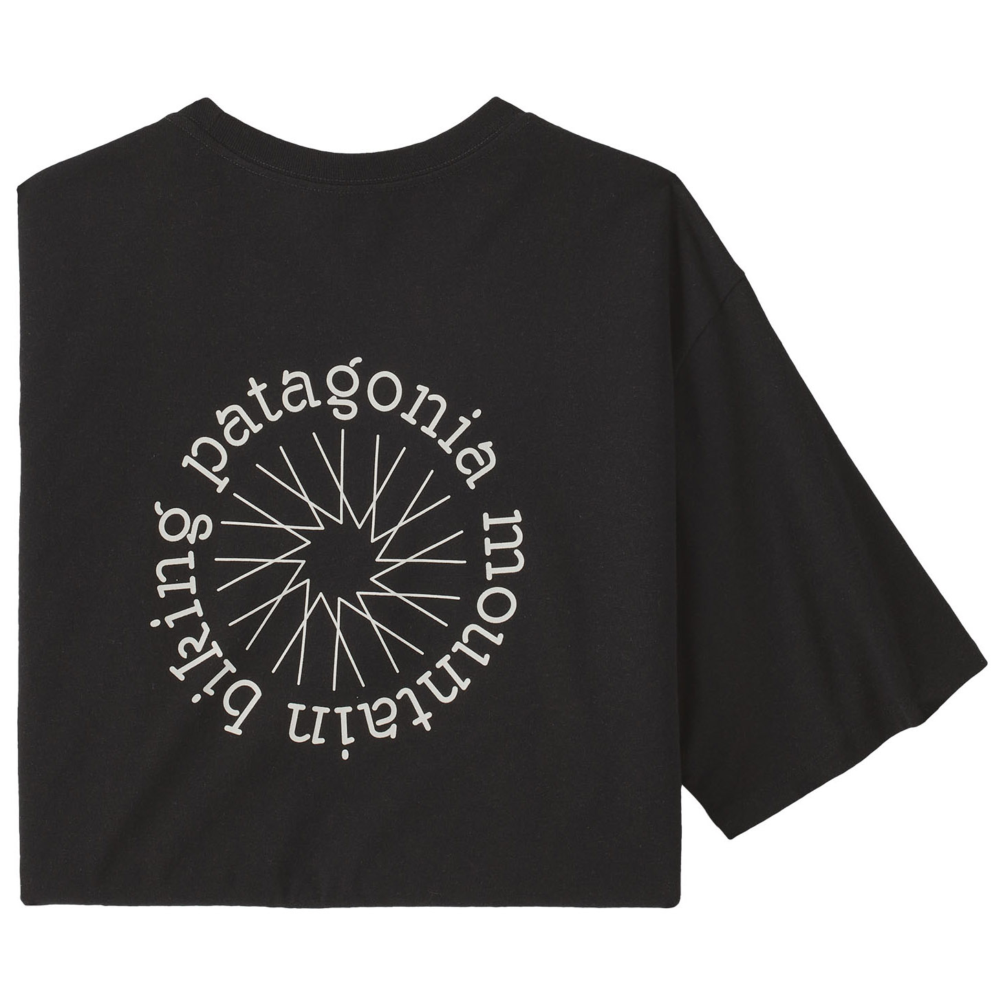 

Футболка Patagonia Spoke Stencil Responsibili Tee, цвет Ink Black