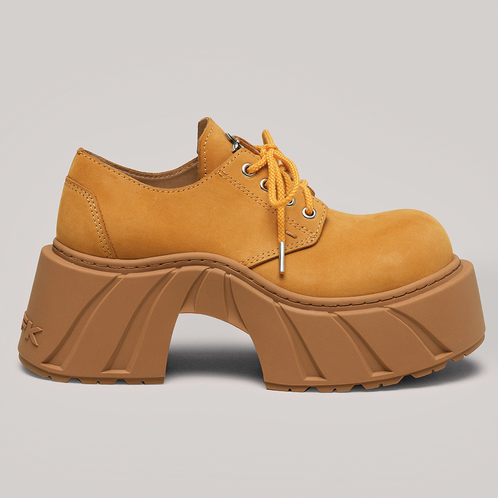 SMFK Женские повседневные туфли Ginger Yellow с магнитной коробкой для хранения, цвет Ginger Yellow-Comes with Magnetic Storage Box — фото 4