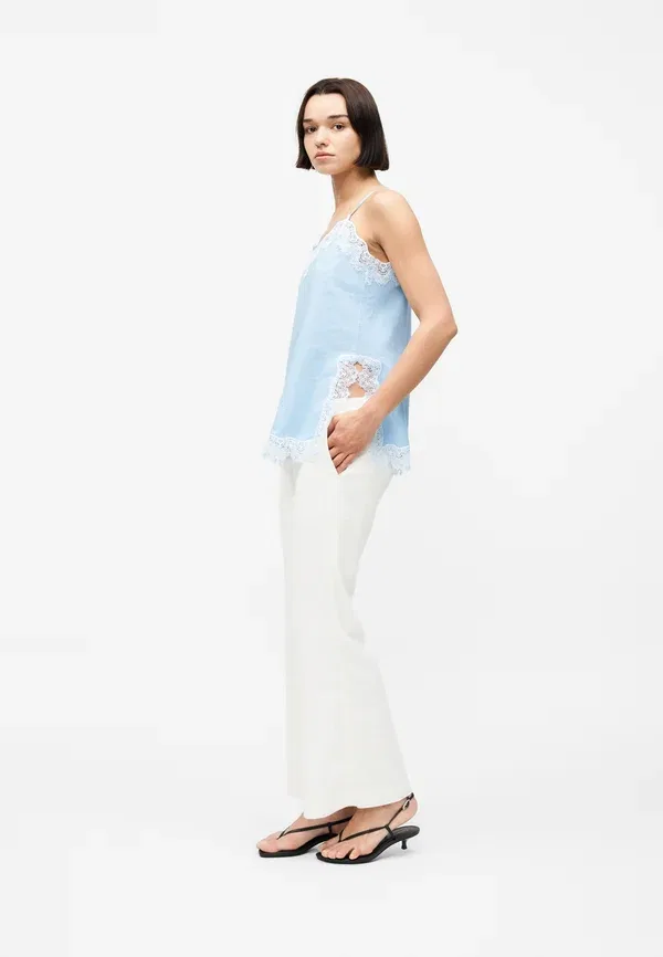 Топ майка-борцовка Gap, sail blue, парусный синий — фото 2