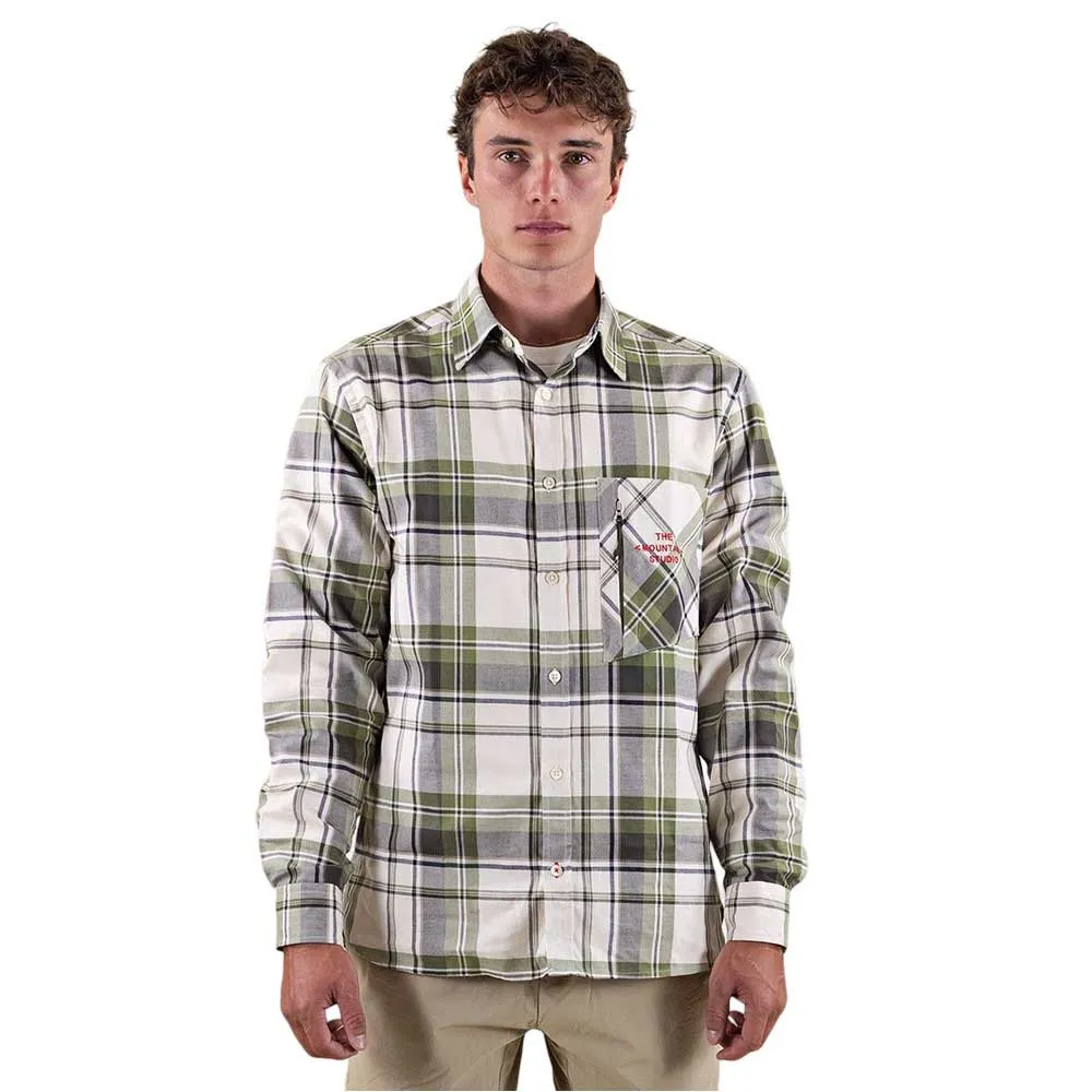 

Рубашка The Mountain Studio Field light flannel, серый