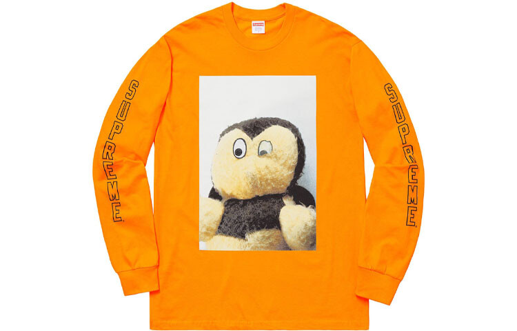 

Свитшот унисекс Supreme, оранжевый